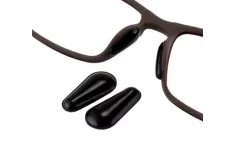 Adhesive silicone nose pad