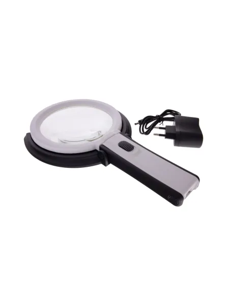 10 LED-es asztali/kézi nagyító|opticraft.eu