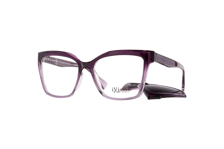 Ivision by Opticraft glasses with front attachment|opticraft.eu