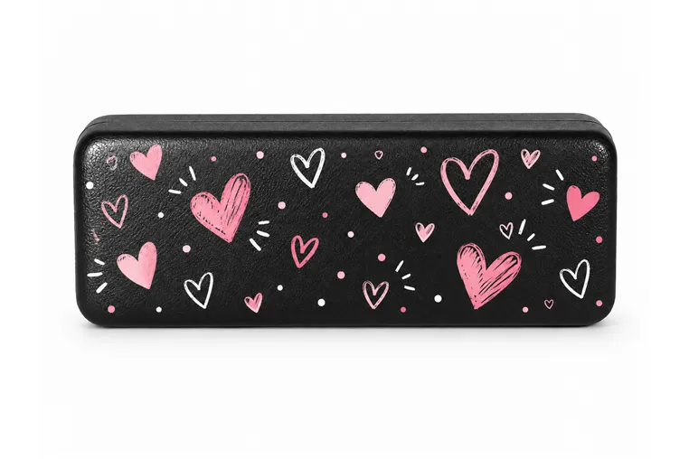 Heart glasses case|opticraft.eu