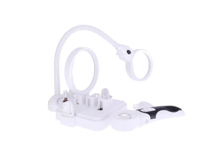 Desktop 3-piece magnifying station|opticraft.eu