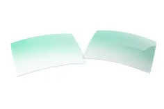 Polarized and UV-filtered uncut sunglasses lenses